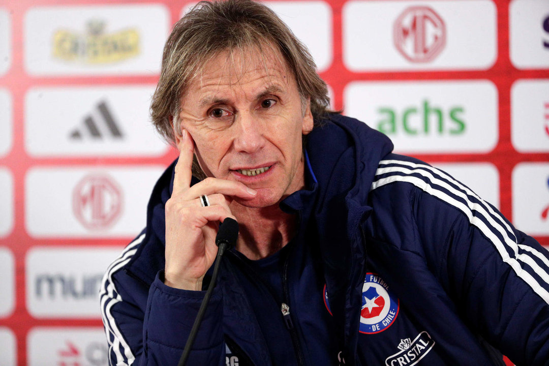 El director técnico de la selección chilena de fútbol, Ricardo Gareca, en una imagen de archivo. EFE/ Elvis González