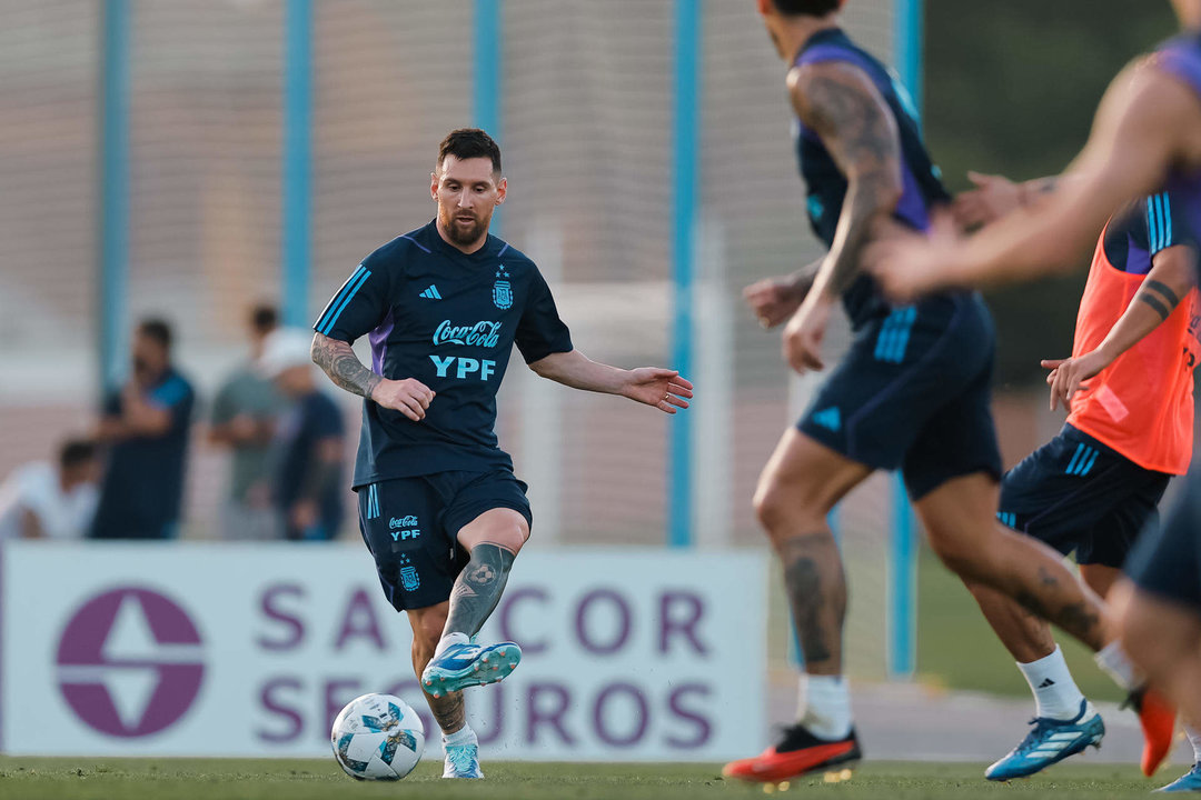 Imagen de archivo del jugador de Argentina, Lionel Messi. EFE/ Juan Ignacio Roncoroni