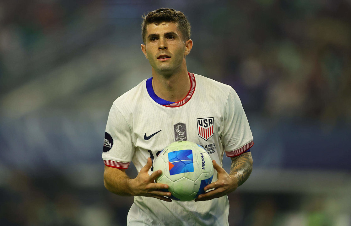 Christian Pulisic de Estados Unidos, en una imagen de archivo. EFE/ Carlos Ramírez