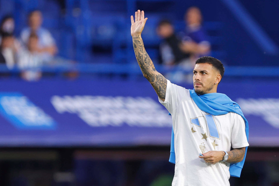 Fotografía de archivo del futbolista argentino Leandro Paredes. EFE/ Juan Ignacio Roncoroni