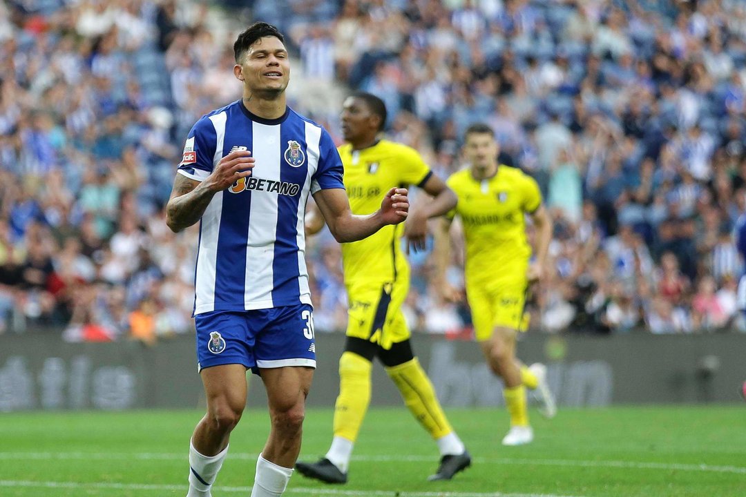 El jugador Evanilson del FC Porto en una imagen de archivo de esta temporada. EFE/EPA/MANUEL FERNANDO ARAÚJO