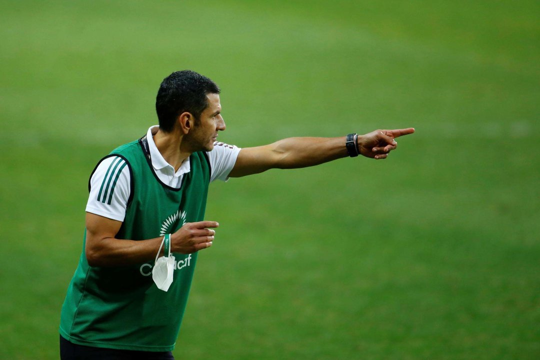 Jaime Lozano, entrenador de México, en una imagen de archivo. EFE/Francisco Guasco