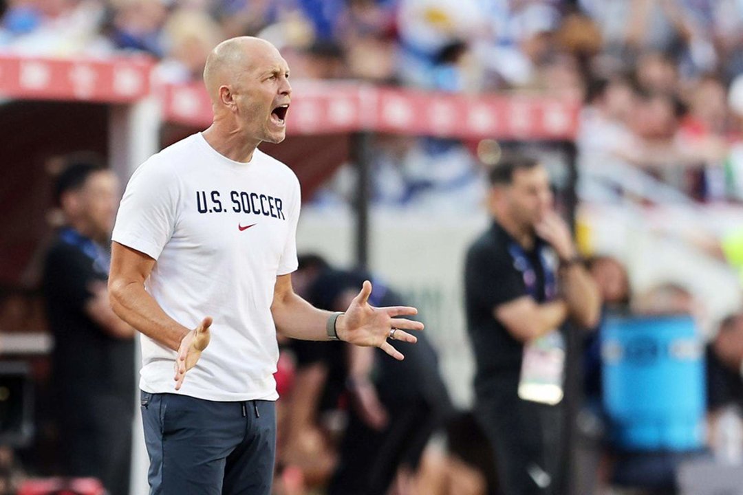 El entrenador Gregg Berhalter de Estados Unidos. EFE/EPA/WILLIAM PURNELL