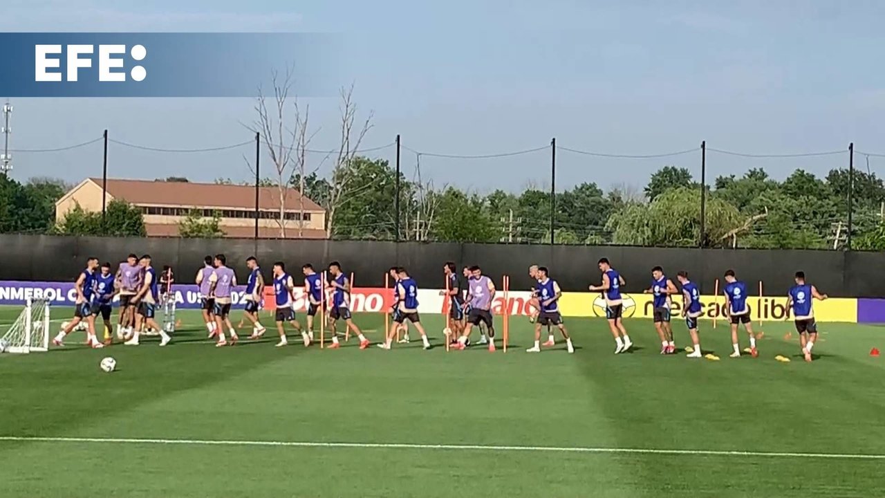 La selección argentina de fútbol culminó este lunes su preparación para su partidos de las semifinales de la Copa América de Estados Unidos contra Canadá, el 9 de julio en el estadio Metlife de East Rutherford con todo el plantel al completo, al reincorporarse Marcos Acuña a la dinámica de grupo. T: 01:00