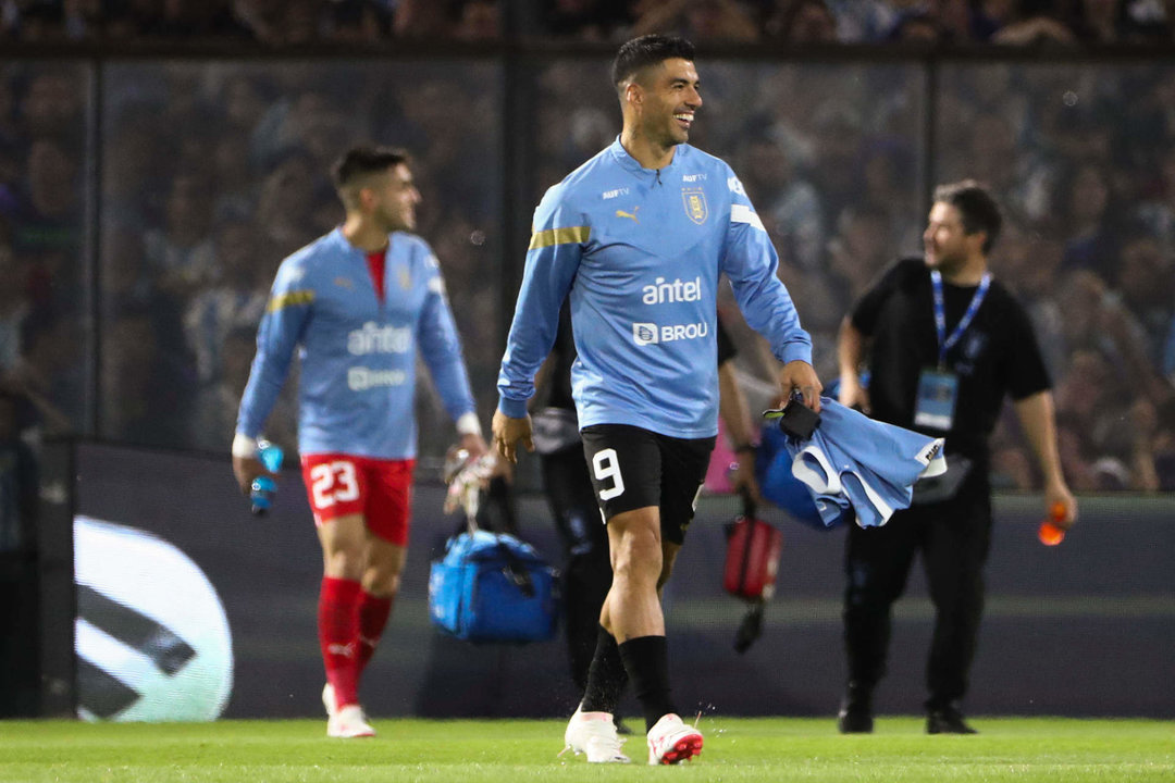 Fotografía de archivo del futbolista uruguayo Luis Suárez. EFE/ Luciano González