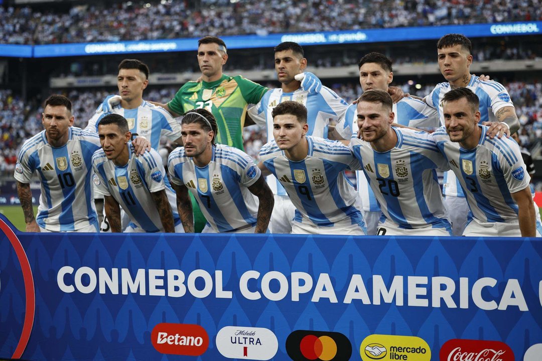 La Selección Argentina, finalista de la Copa América 2024, ha facturado en premios casi 80 millones de dólares en tres años. EFE/EPA/CJ GUNTHER